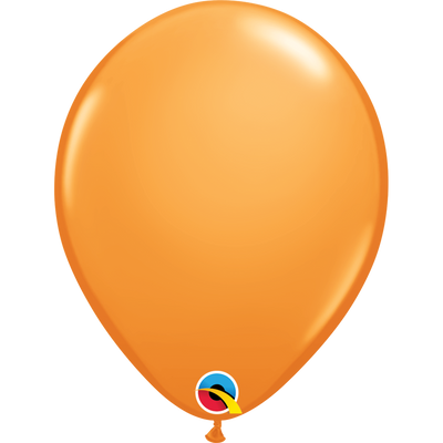 Qualatex 16 inch Orange Uninflated Latex Balloon