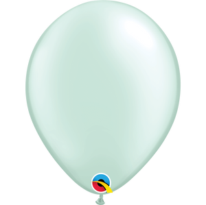 Qualatex 16 inch Pearl Mint Green Uninflated Latex Balloon
