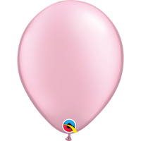 Qualatex 16 inch Pearl Pink Uninflated Latex Balloon