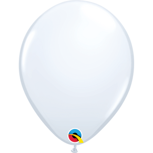Qualatex 16 inch White Uninflated Latex Balloon