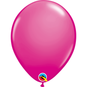 11 inch Qualatex Wild Berry Latex Balloons NOT INFLATED
