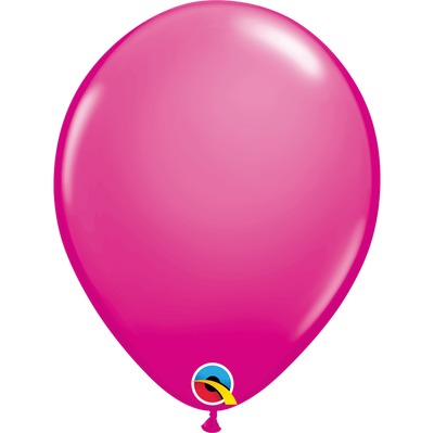 11 inch Qualatex Wild Berry Latex Balloons NOT INFLATED