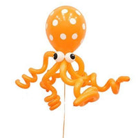 Octopus Latex Balloons with Helium and Weight