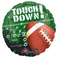 18 inch Football Touchdown Foil Balloon