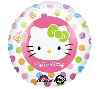 Hello Kitty Polka Dots Balloon with Helium