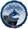 18 inch Vancouver Canucks Hockey Foil Balloons with Helium