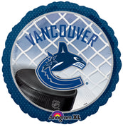 18 inch Vancouver Canucks Hockey Foil Balloons