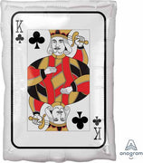 18 inch Casino Playing Card King Ace of Spade Balloon with Helium