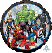 18 inch Marvel Avengers Power Unite Foil Balloon with Helium