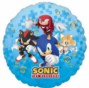 18 inch Sonic Hedgehog Foil Balloon with Helium
