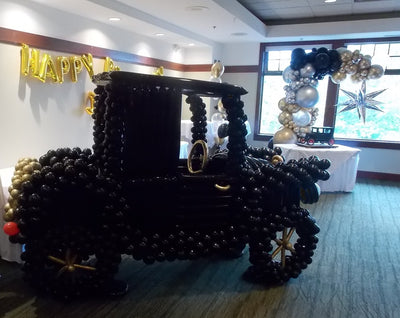 1920s Great Gatsby Model T Car Sculpture Balloon Decorations