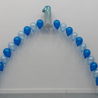 1st Birthday Pearl Balloon Arch