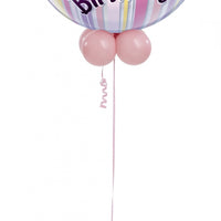 1st Birthday Baby Minnie Mouse Balloon Centerpiece