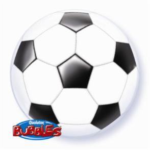 22 inch Soccer Ball Bubble Balloon with Helium