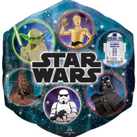 Star Wars Galaxy of Adventures Balloon with Helium and Weight