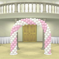 Wedding Spiral Solid Colour Balloon Arch