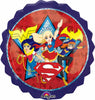 DC Super Hero Girls Foil Balloon with Helium and Weight