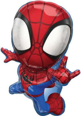 Spidey and His Amazing Friends Foil Balloon with Helium and Weight