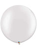 Qualatex 30 inch Round Pearl White Uninflated Latex Balloon