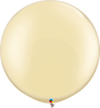 Qualatex 30 inch Round Pearl Ivory Uninflated Latex Balloon