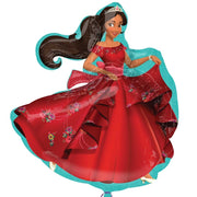 Elena of Avalor Shape Foil Balloon with Helium and Weight