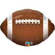 Football Shape Foil Balloon with Helium and Weight