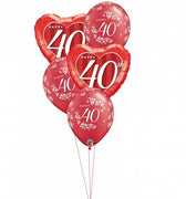 40th Anniversary Balloon Bouquet 7