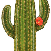Cactus Flower Shape Balloon with Helium and Weight