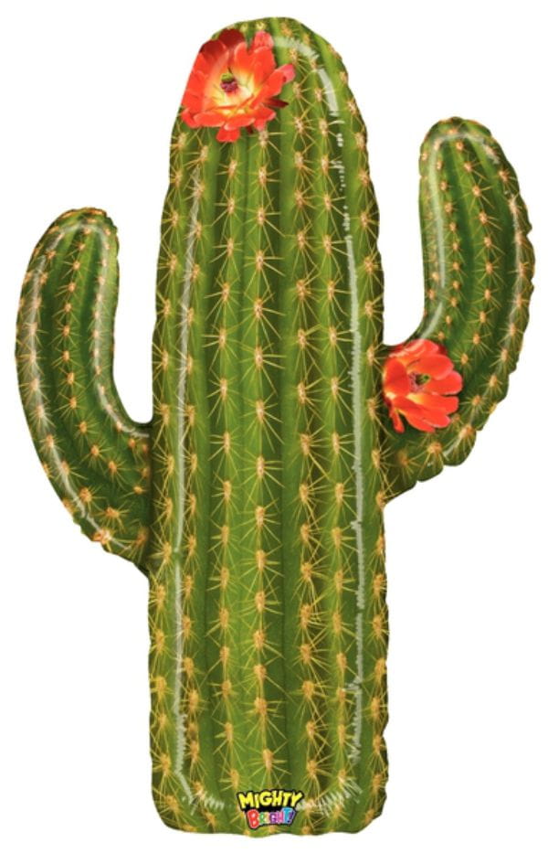 Cactus Flower Shape Balloon with Helium and Weight