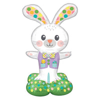 46 inch Spotted Easter Bunny Airloonz Foil Balloons