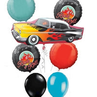 1950s Cars Rock and Roll Balloons Bouquet