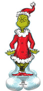 59 inch Christmas Grinch Airloonz Balloons AIR FILLED ONLY