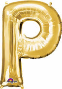 16 inch Gold Letter Balloon P AIR FILLED ONLY