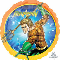 18 inch Aquaman Foil Balloon with Helium