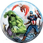 22 inch Marvel Avengers Bubble Balloon with Helium