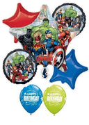 Marvel Avengers Powers Unite Birthday Balloon Bouquet