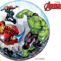 22 inch Marvel Avengers Bubble Balloon with Helium