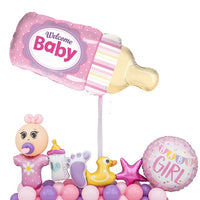 Baby Girl Garland Marquee Balloons