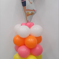 Barbie Balloon Column