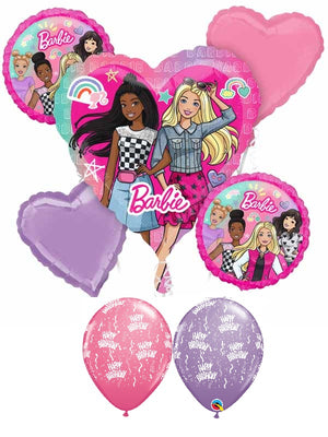 Barbie Dream Together Birthday Balloons Bouquet