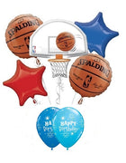 Basketball Hoop Backboard Spalding Birthday Balloon Bouquet