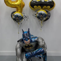 Batman Airwalker Birthday Pick An Age Gold Number Bouquet