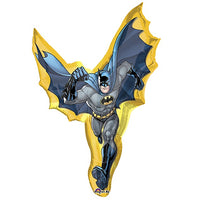 Batman Action Shape Foil Balloon with Helium and Weight