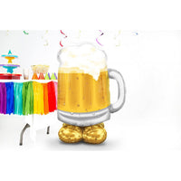 49 inch Big Beer Mug Airloonz Balloon AIR FILLED ONLY
