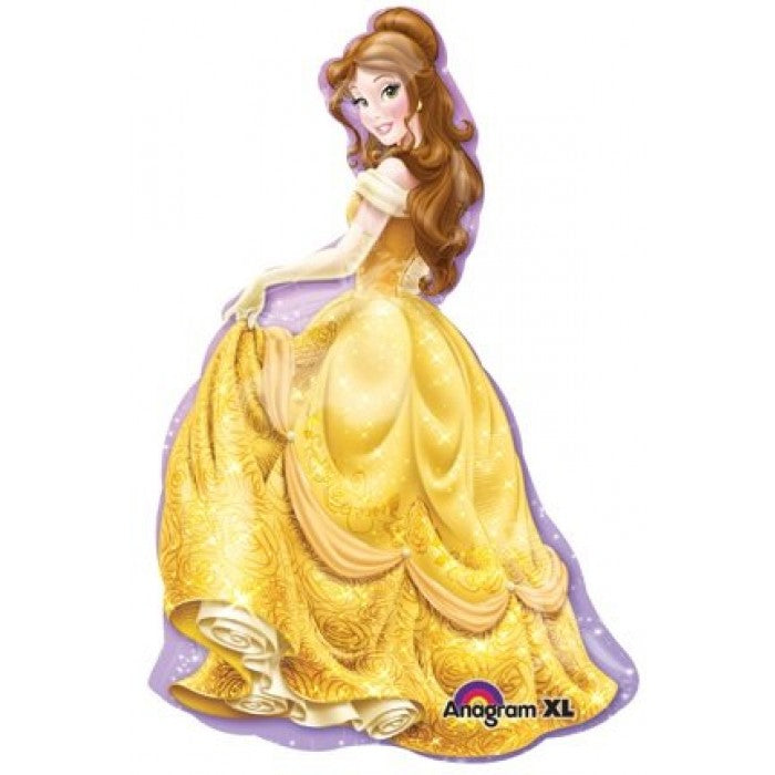 Disney Princess Belle Balloon with Helium and Weight