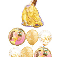 Disney Princess Belle Once Upon A Time Birthday Balloons Bouquet