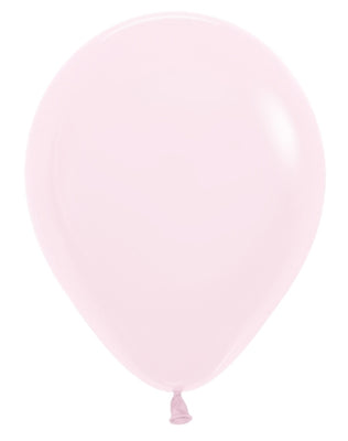 11 inch Pastel Matte Pink Balloons with Helium and Hi Float