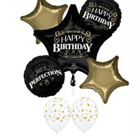 Birthday Age To Perfection Star Balloons Bouquet