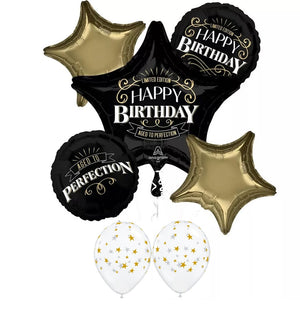 Birthday Age To Perfection Star Balloons Bouquet