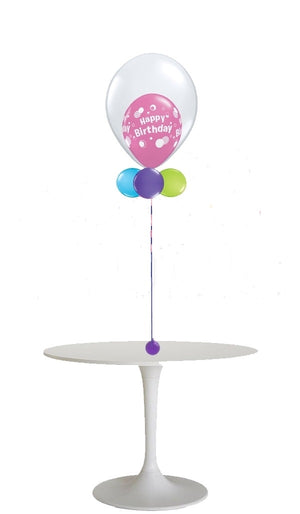 20 inch Balloon in Bubble Balloons Centerpiece